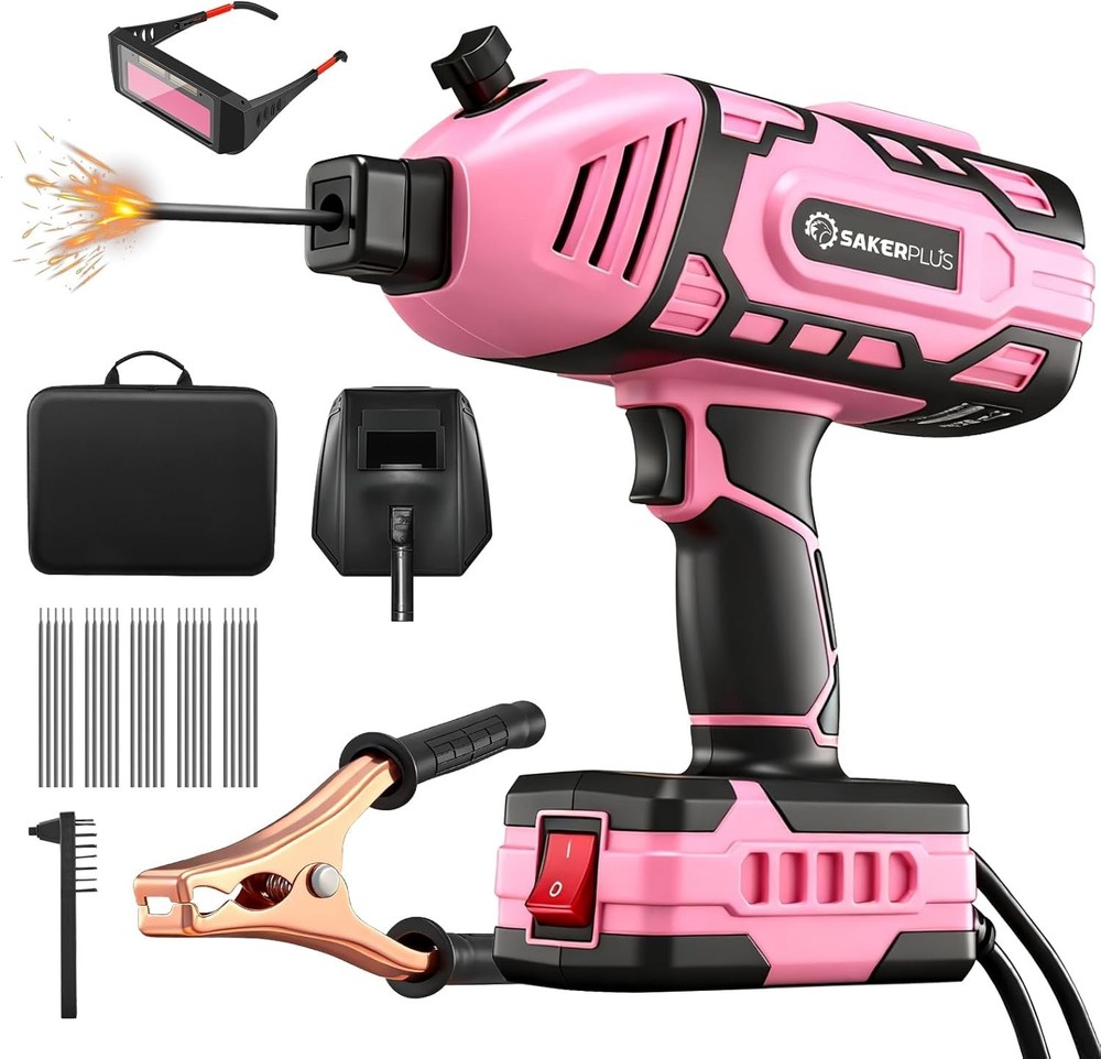 Saker Portable Electric Welding Machine,110V Portable Welder Handheld with IG