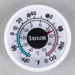 Taylor 5380 N 1 3/4″ Mini Window Stick On Indoor/Outdoor Thermometer Free Ship