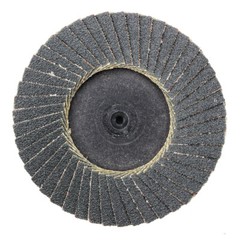 10 Pack – 3″ Mini Flap Discs 120 Grit Quick Change Sanding Roloc Style Type R