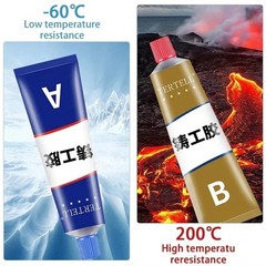 Welding Grade Metal Casting Repair Adhesive Machinable Grindable Paintable Glue
