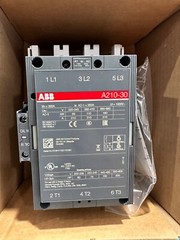 NEW ABB CONTACTOR 3 POLE 350 AMPS A210-30-11 100V-240V COIL 120V 240V