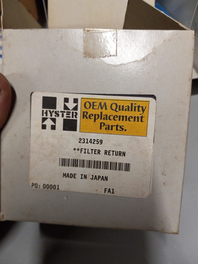Hyster Forklift Hydraulic Oil Filter 2314259