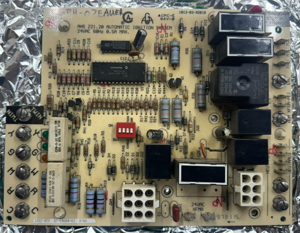GUARANTEED WORKING TESTED GOOD 62-24084-01 Furnace Control Board 1012-920