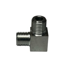 1/4” Male To 1/4” Male NPT Elbow 2 Way Threaded Connector Pipe Fitting Stainless