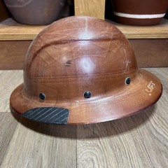 LIFT Brown Hard Hat with Ratchet Suspension Industrial Safety Helmet