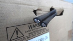 Perfect Vision CB2B06DSCR0 RG6 Coper Dual-Shield Twin Dual COAXIAL Cable 500ft
