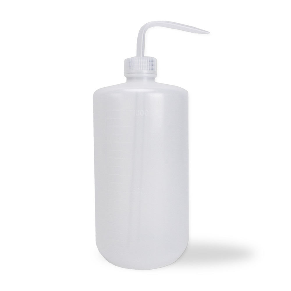 1 Pc Lab Squeeze Bottle, Plastic Boston Round Wash Bottles, 1000ml, 34oz