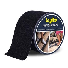 Anti Slip Tape, 4 Inch x 42 Ft Grip Tape for Stairs Outdoor/Indoor, Waterproo…