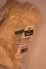 (12-Pairs) GGS String Knit Gloves Standard Weight Cotton/Polyester Men’s S55