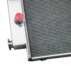 4Row Radiator For John Deere Tractor 4000 4020 AR40832 AR46434 AR49454 Aluminum