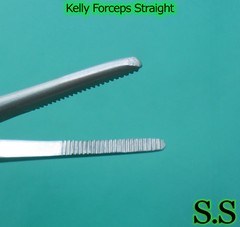 Kelly Rankin Hemostat Forceps 7″ Straight Surgical Instruments
