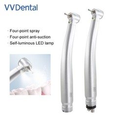 Dental High Speed LED Handpiece Anti-Suction Autoclavable 135°C 320000-400000rpm