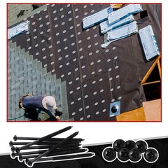 1 Pack 6” Black Structural Wood Screws Heavy Duty Exterior Fasteners with Ph…