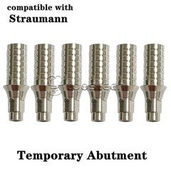 Dental Titanium Temporary abutment compatible with Straumann ITI platform RC NC