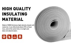 80″x40″ Automotive Sound Deadening Insulation Heat Barrier Noise Proof Deadener