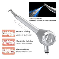 Dental Air Flow Teeth Polishing Polisher Handpiece Hygiene Prophy Jet 2/4 Holes