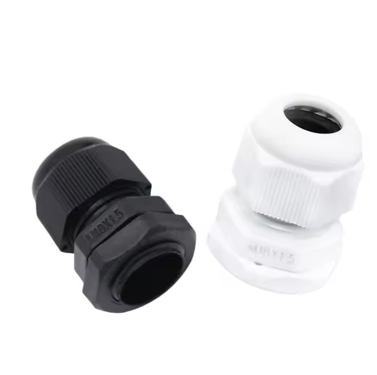 Cable Gland IP68 PG7 – PG63 Strain Relief – Grey Black