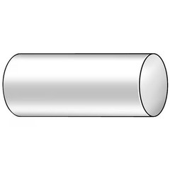 Manufacturer Varies Off White Nylon 6/6 Rod Stock 1 ft. L, 2″ Dia. 1UTY5