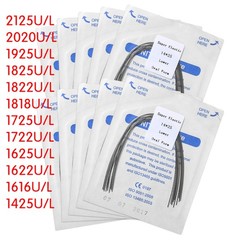 10 Packs Dent Orthodontic Arch Wire Rectangular Niti Super Elastic Upper/Lower