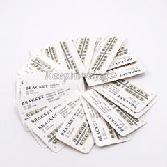 Dental Orthodontic Brackets Brace Mini Standard Roth MBT Edgewise 022 018 Hooks