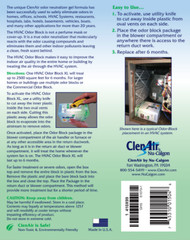 Nu-Calgon Residential HVAC Odor Block XL Odor Neutralizer – 4.25 lbs. – 61070