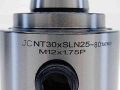 NMTB30 JACOBS 25mm ID SOLID END MILL TOOL HOLDER 25.0 JCNT30XSLN25-80 M12x1.75