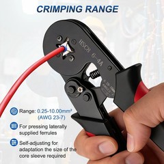 Ferrule Crimping Tool Kit, Wire Ferrules Kit Crimper Pliers with 1800PCS Wire…