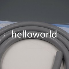 1 Pc Dental Silicone Tubing Saliva Ejector Strong Suction HVE Hose Tube 1.55M