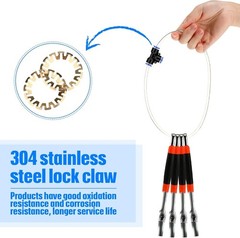 60 Pcs Push to Connect Fittings Air Line Pneumatic Kit Quick Release 1/4″ Od,NEW
