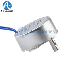AC 12V/110V/220V 4W 50/60Hz Synchronous Motor 2.5/3/5/6RPM For Microwave TYC-50