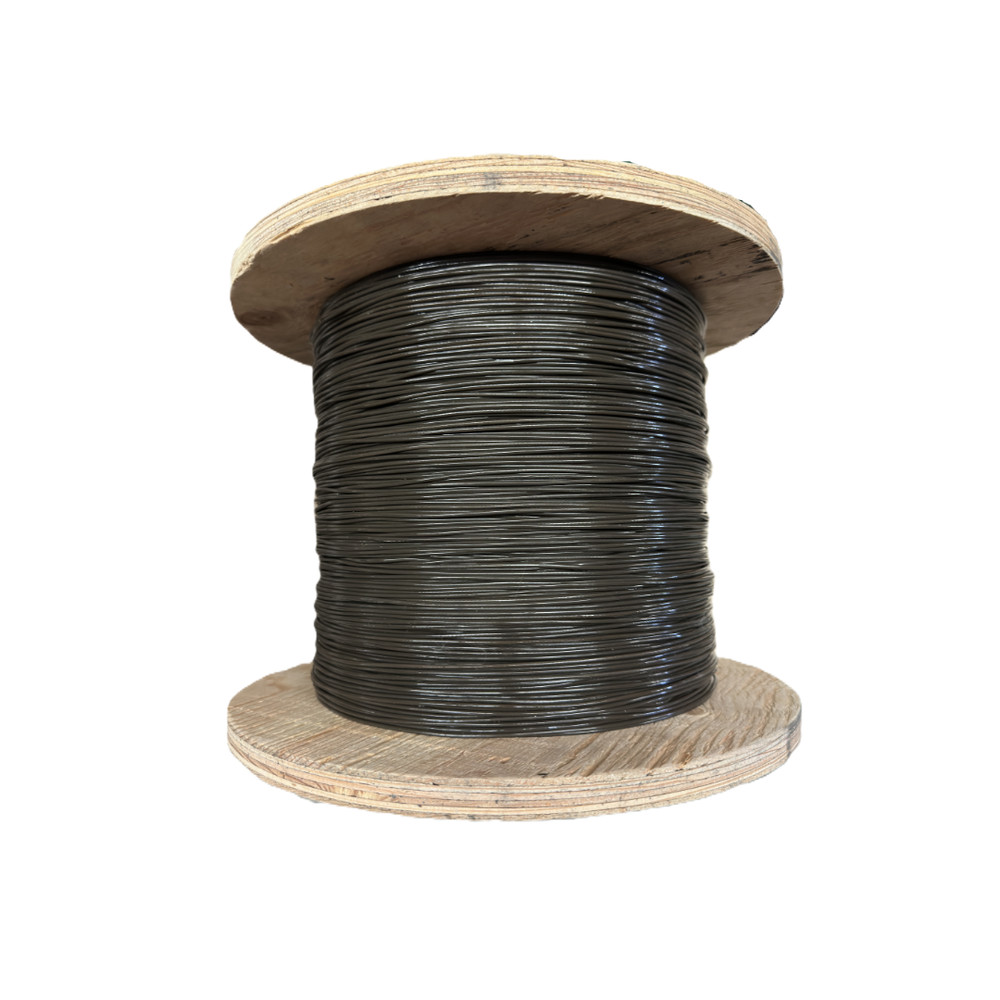 1/16″ to 3/32″ Vinyl Coated Brown Color Galvanized Cable 7×7 Strand Wire Rope