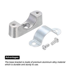 10Pcs Pipe Support Pipe Bracket Clamp Wall Mount Ceiling Mount for 32mm Pipe