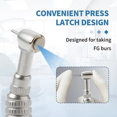 1-10Pcs NSK Style Dental Low Speed Contra Angle Handpiece E-type Fit FG1.6mm Bur