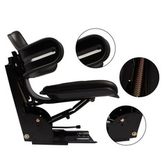 For Ford New Holland 3000 3600 3610 3900 Black Tractor Suspension Seat