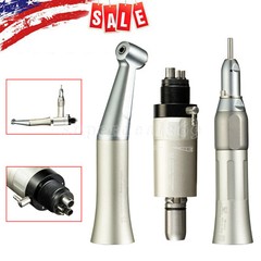 NSK Style Dental Low Speed Handpiece Kit Straight/Air Motor/Contra Angle YX23 sa