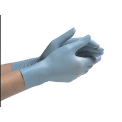 Showa 8005Pfl 8005Pf, Disposable Gloves, 8 Mil Palm, Nitrile, Powder-Free, L,