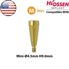 US Dental Healing Abutment Cover Screw Mini Hex Fit Oss Hiossen Implant Platform