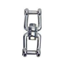 Marine Stainless Steel T316 JAW JAW Swivel Shackle Anchor Connector Flush Pin