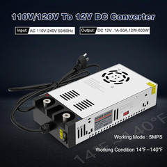 AC to DC Converter 12V SMPS,110V to 12V DC Converter,12 Volt Power Supply Max 60