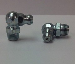 1/4-28 Taper 90° Stainless Steel 3/8 Hex Grease Zerk Fitting 1 Pc