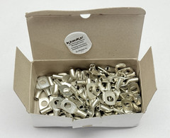 BOX OF 100, KLAUKE 3R10 TUBULAR CABLE-LUGS, TINNED, 16QMM M10