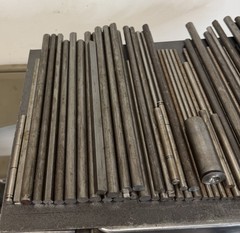 28.55 lbs Misc Carbon & Alloy Steel Round Bar Stock – Mixed Grades
