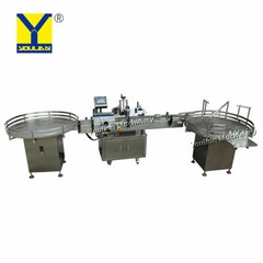 MT-200 Automatic Round Bottle Labeling Machine Glass Plastic Bottle Labeler