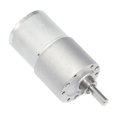 Dia 37mm Gear Motor DC 12V 14 30 40 50 90RPM for Output Shaft 6mm For DIY Hobby