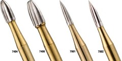 7664 5 pk trimming & finishing FG carbide dental Burr 1.60mm Individually Pk