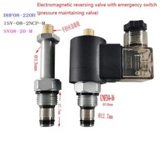 Hydraulic Threaded Cartridge Solenoid Valve 2 Way Normally Closed DHF08-220H