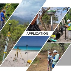 SMA26 RTK GPS Land Survey Equipment RoverBase with LP81Collector NOAACertificate