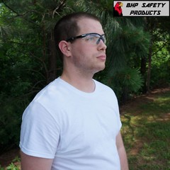 (3 PAIR) KLEENGUARD NEMESIS SAFETY GLASSES 25679 CLEAR ANTI-FOG LENS/BLACK FRAME