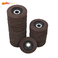 50Pcs Premium Zirconia Flap Disc Sanding Grinding 4-1/2″ X 7/8″ 40 Grit Grey