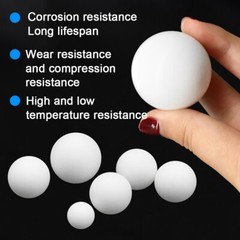 White Solid PTFE Ball Plastic Balls Diaphragm Pump Sealing Ball Dia. Ø1mm-63mm